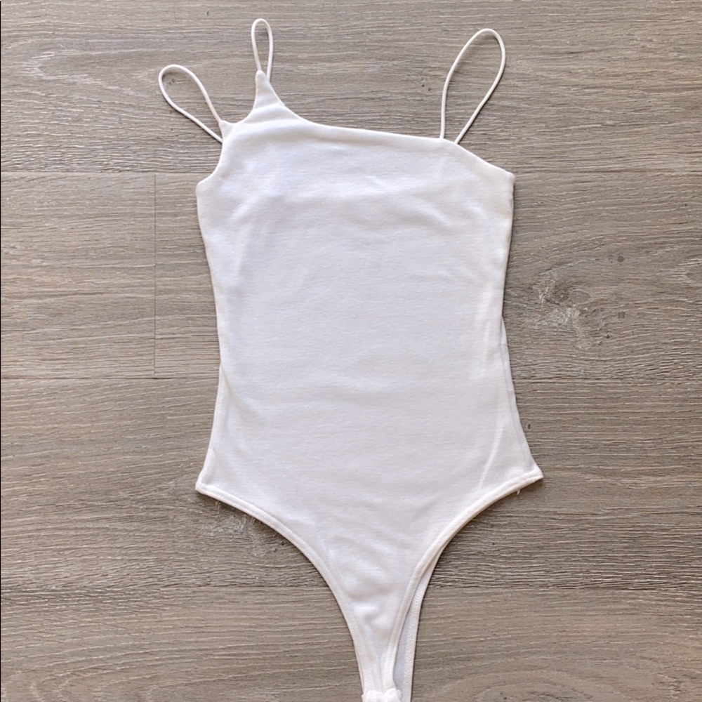 Fashion Nova Asymmetrical Bodysuit